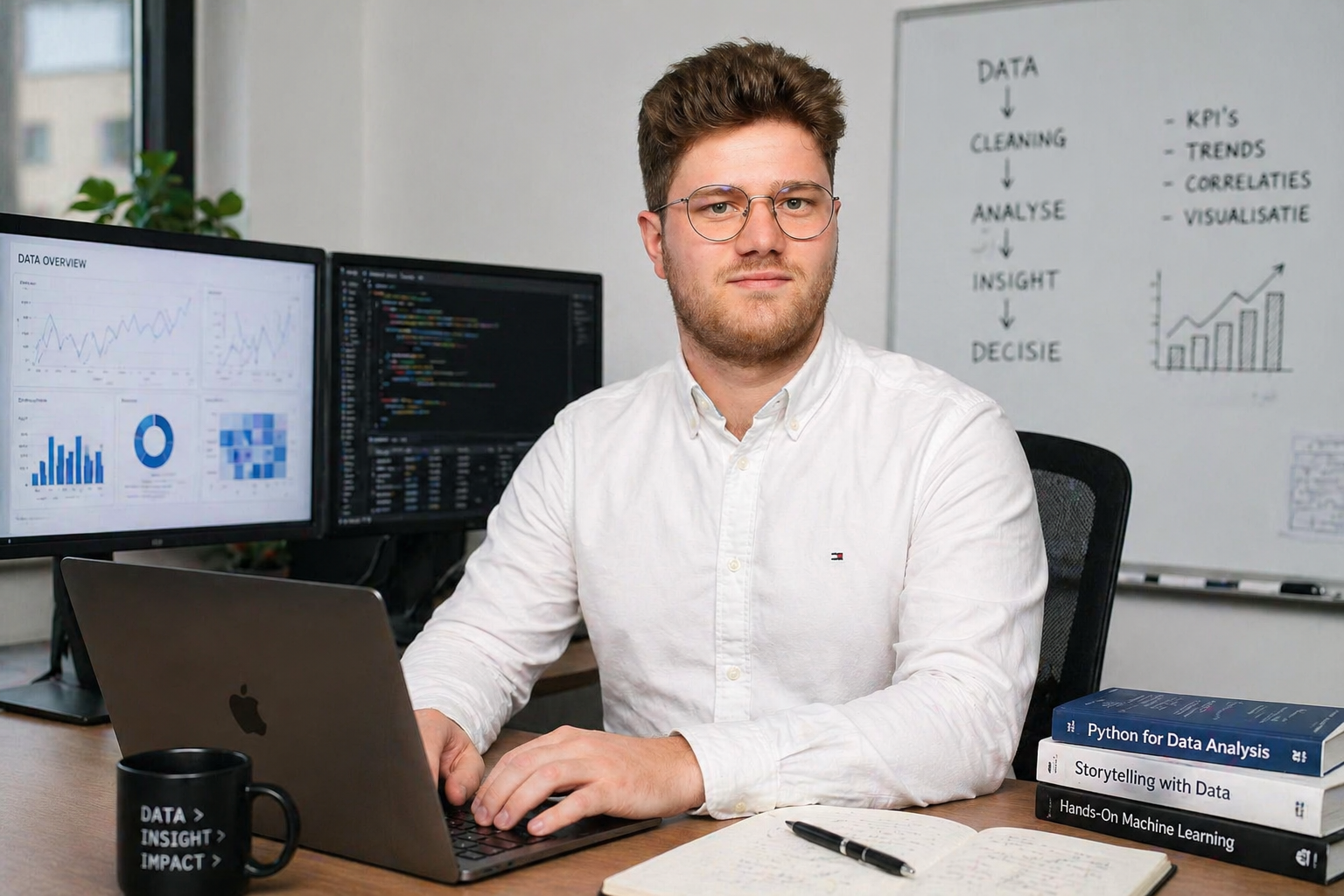 Data-analyse in de praktijk: van data naar inzicht naar beslissing